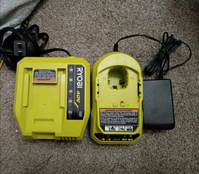 Ryobi 40V Fast Charger and  18V Ryobi One Cahrger