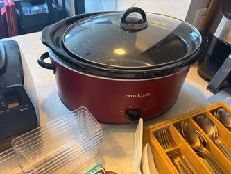 8qt large Crockpot slow cooker