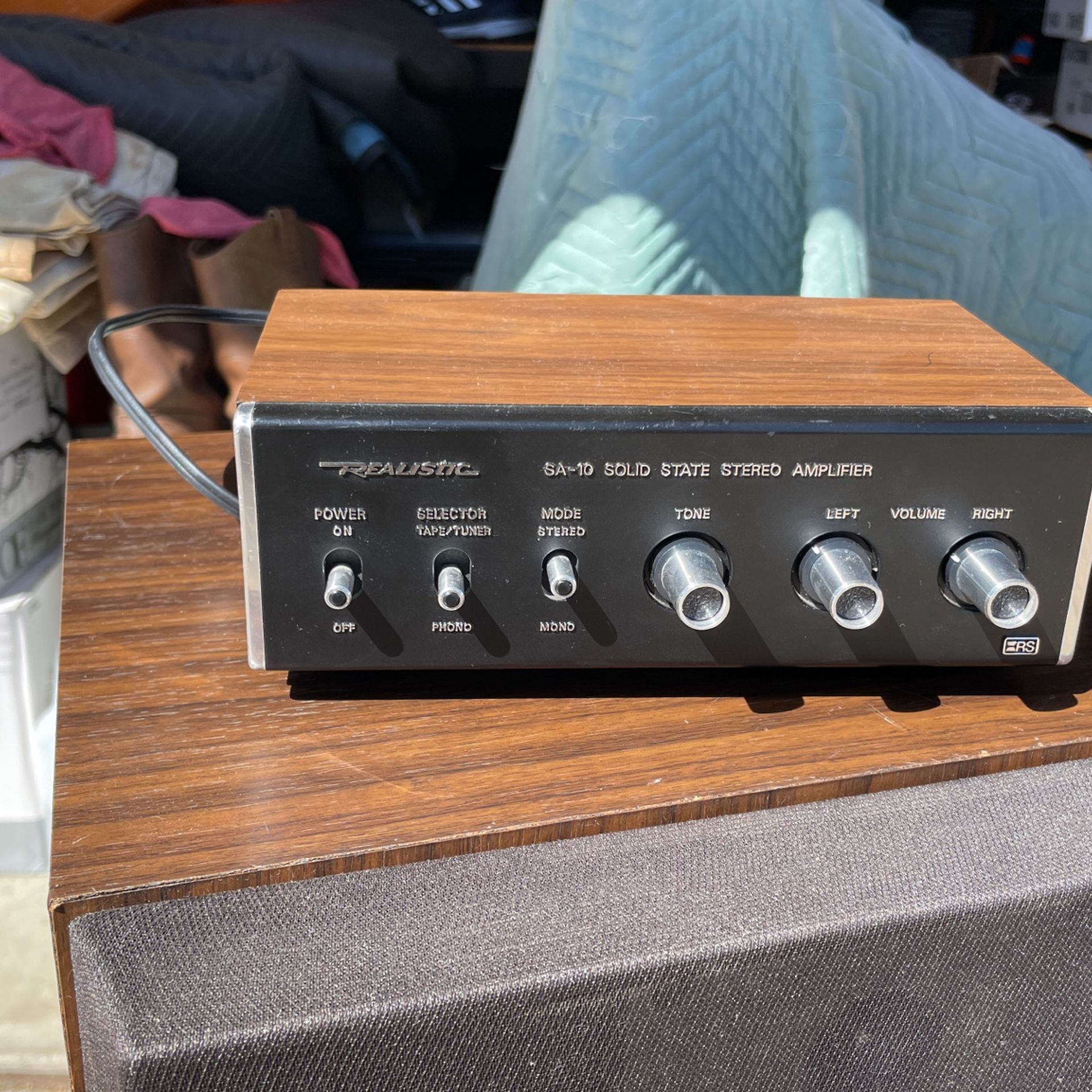 Vintage Realistic SA-10 Solid State Stereo Amplifier