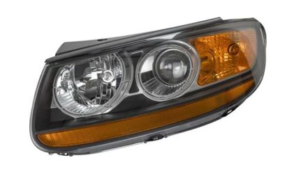 Sante Fe Driver Side Halogen Headlight CAPA Certified For 2007 Hyundai Santa Fe