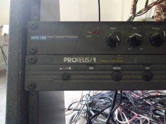 Proteus 1 Sound Module and Lexicon MPX 100