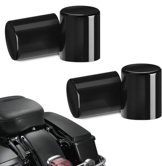 4 Pcs Black Docking Hardware Cover Kit For Harley Davidson 