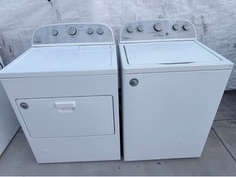 Whirlpool washer and dryer gas set