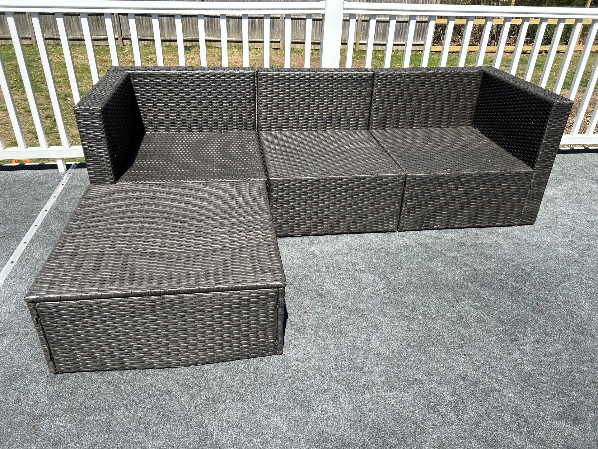 Outdoor Patio Furniture Couch