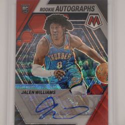 Jalen Williams Auto 