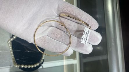 14kt hoops