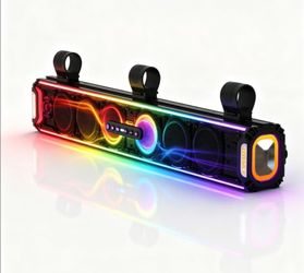 UTV Sound Bar 34Inch UTV Speaker ATV Sound Bar ATV Speakers Golf Cart Soundbar Golf Cart Speaker Polaris RZR Can Am Fourwheeler Marine Boat