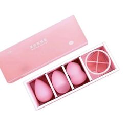 3Ps Makeup Foundation Sponge Blender Puff Flawless Powder+Makeup Sponge Holder