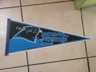 Carolina Panthers Pennant 12x30 Inches