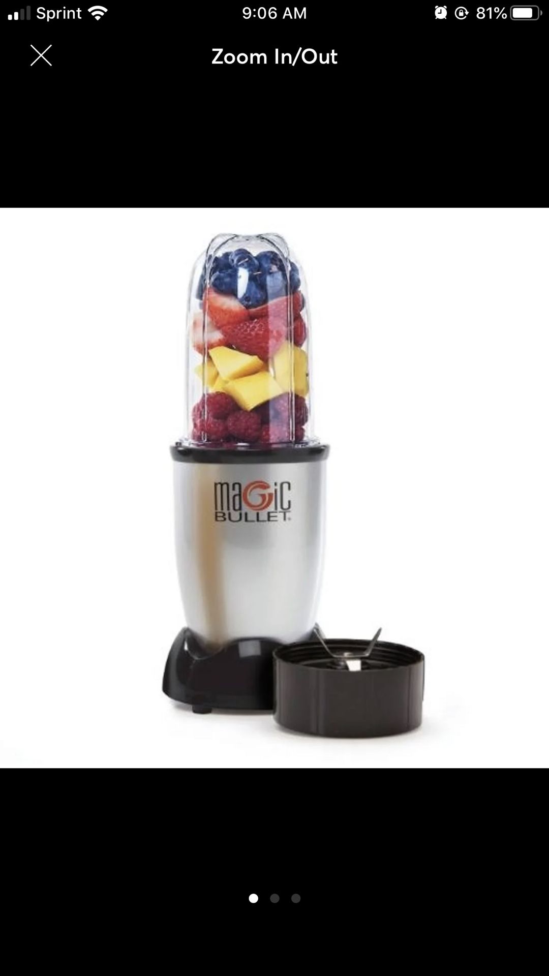 Magic Bullet Personal Blender - 3pc Set