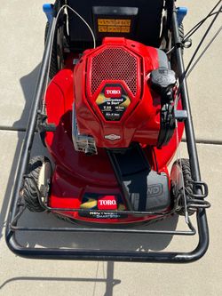 Self Propelled Lawn mower smart stow