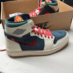 JORDAN Air Jordan 1 ZM AIR CMFT 2 "You're Welcome - Pale Ivory/Dragon Red"