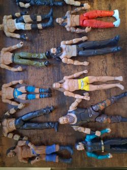 48 pc WWE wrestlers