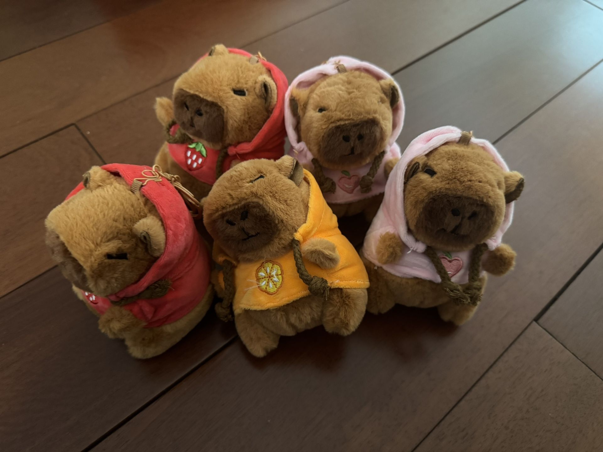 capybara plush keychain