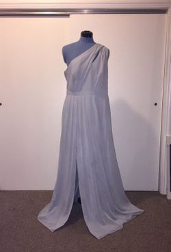 David's bridal bridesmaids dress size 14 color mystic