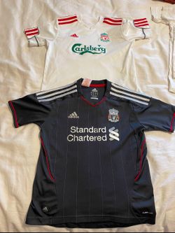 4 Liverpool Junior Football Shirts