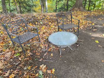 Outdoor Iron Patio Set