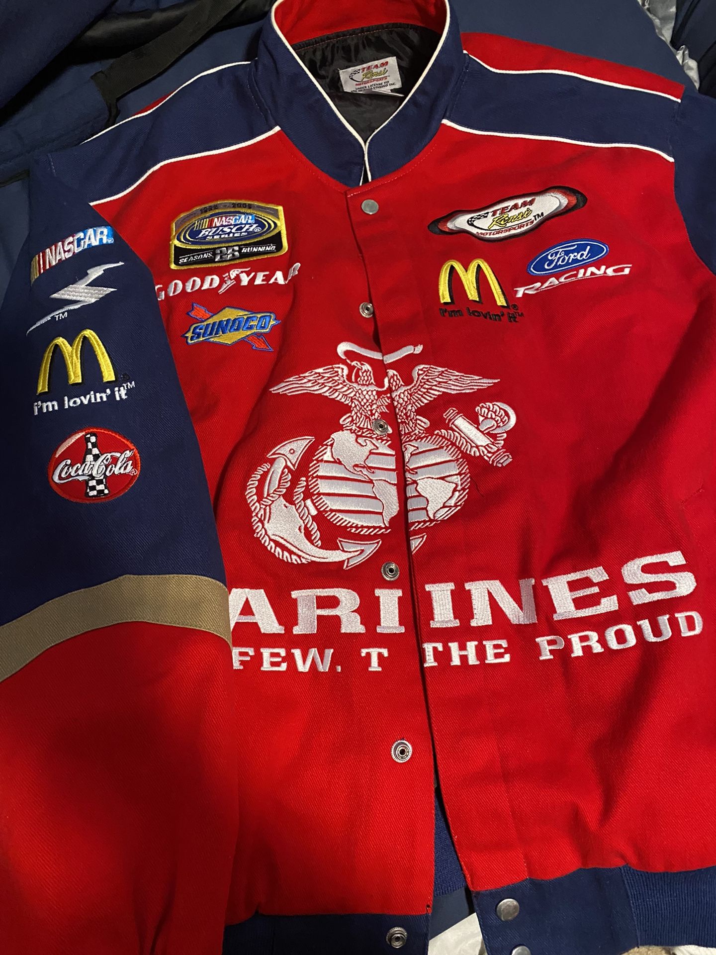 Patched NASCAR Marine Racer