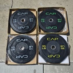 Bumper Plate Set (Cap Barbell)