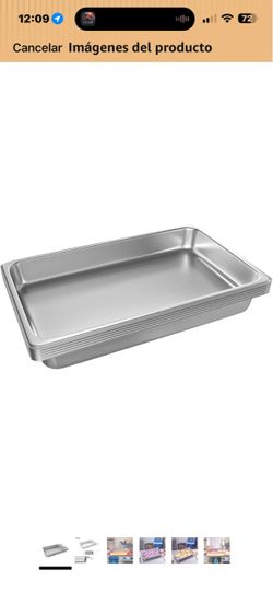 Stainless Steel Full Size Hotel Pans Set