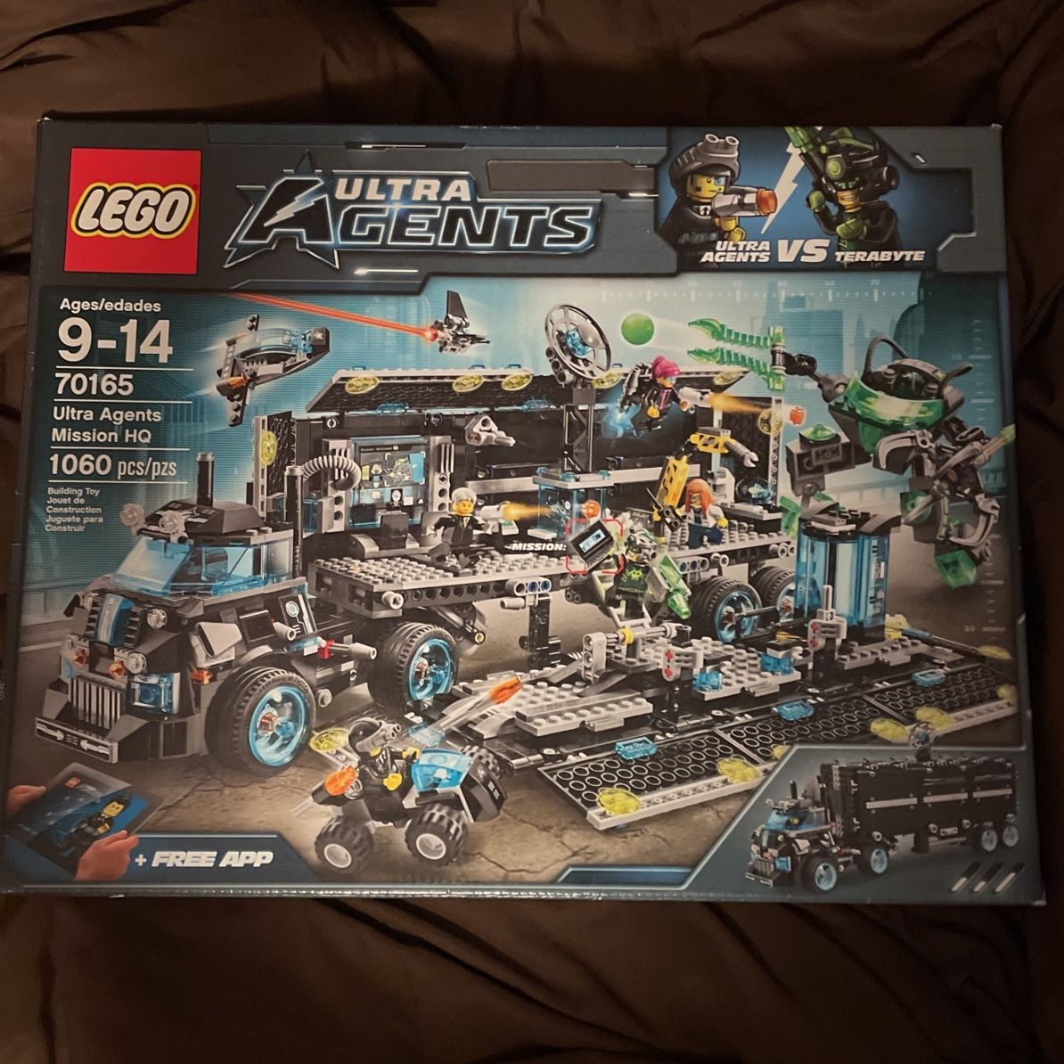 Lego interweb 70165 ultra agents mission hq