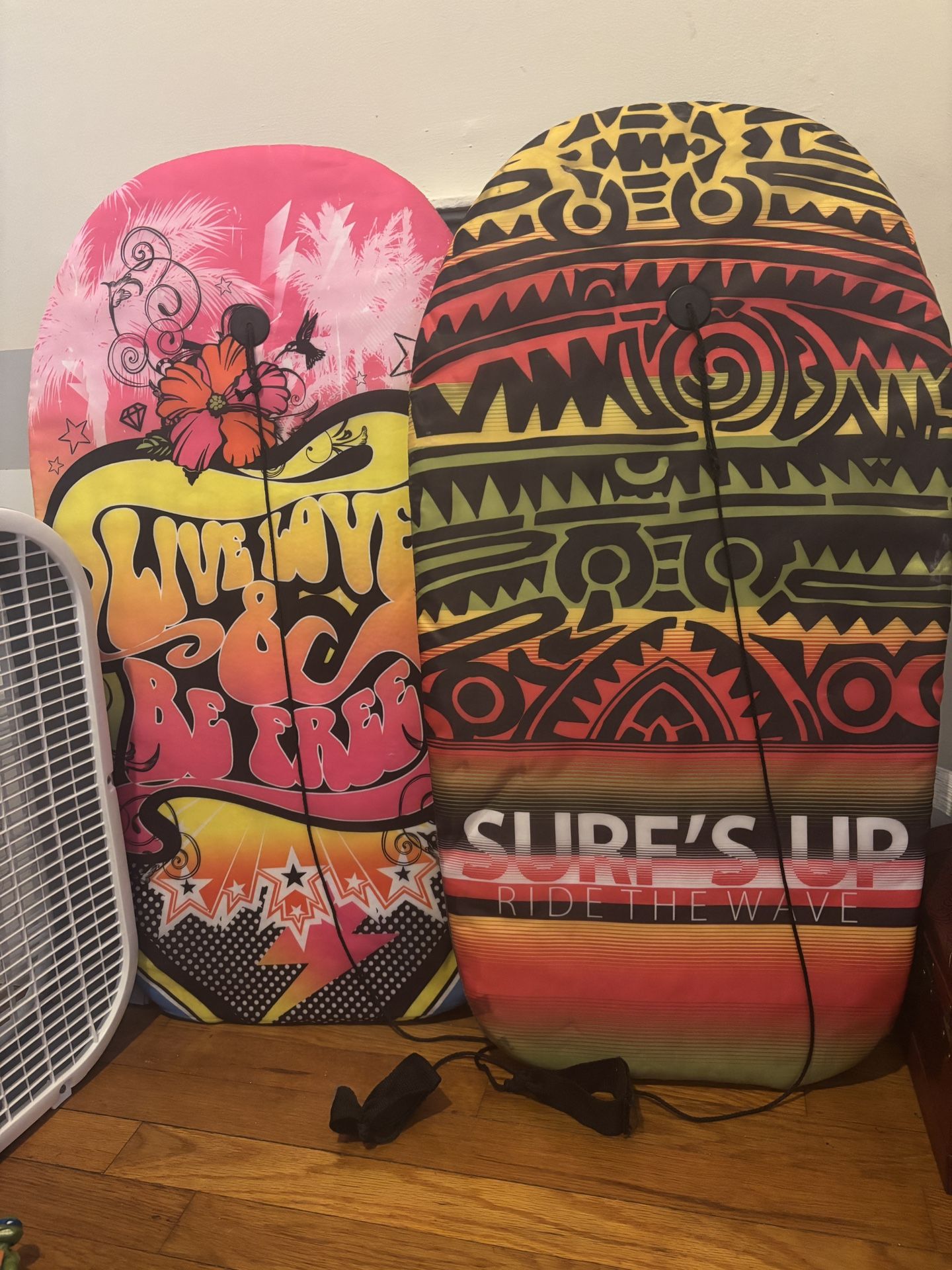 2 Kid's Boogie Board with Ankle Strap