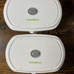 2 Foodsaver Containers