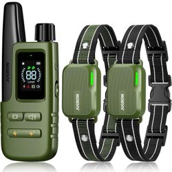 Jugbow Dog Shock Collar 2 Dogs (10-120Lbs) - 4200FT Dog Training Collar with Remote IPX7 Waterproof Electric Collar