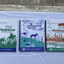 Animal Track Series - National Wildlife Federation - Set of 3