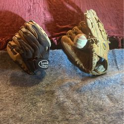 2 Lefty’s  Baseball Gloves 