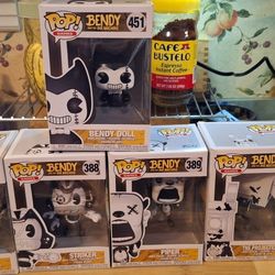 Bendy And The Ink Machine Pop Figures Full Collection