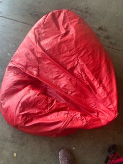Large Red Bean Bag Chair