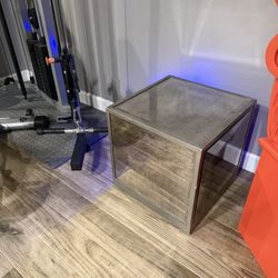 Mirrored Side Tables