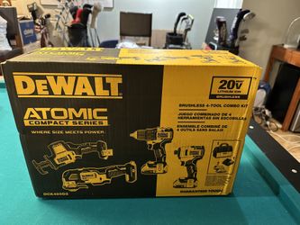 New Dewalt 20 V Set 4 Tools Battery Charger