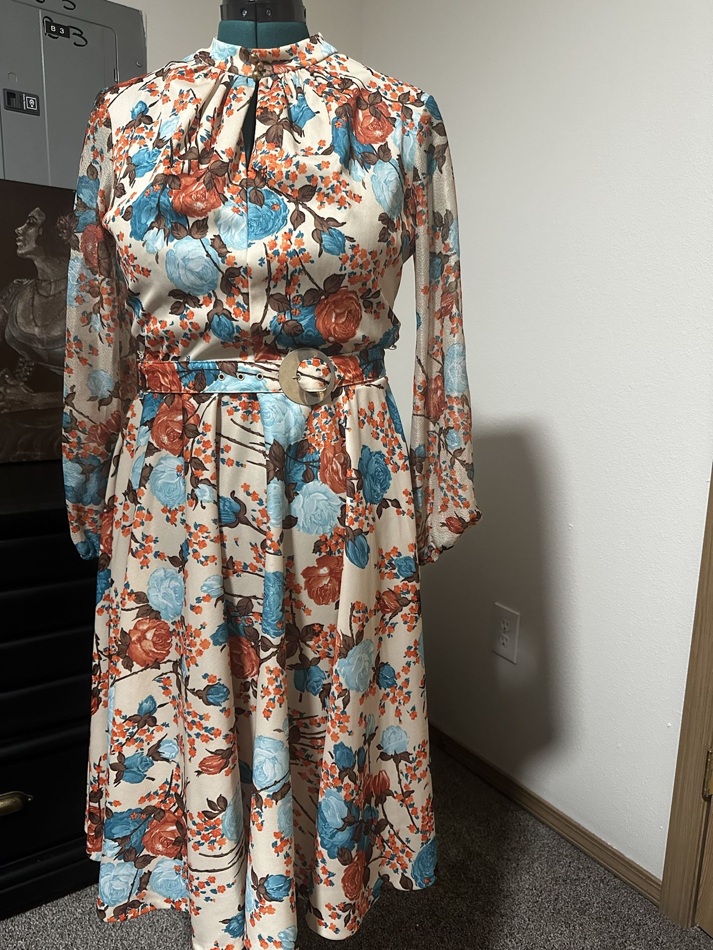 70’s Autumn Dress