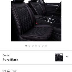 LUCKYMAN CLUB Car Seat Covers Fit Most Sedan SUV Truck - Fit for Corolla Camry Tacoma RAV4（Black