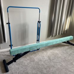 Gymnastics Bars And Beam Set 
