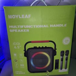 MOYLEAF Multifunctional Handle Speaker-New In Sealed box 