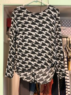 Blouse, blusa manga larga