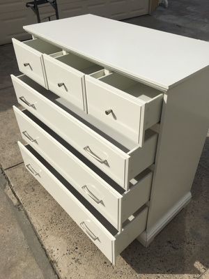 6 Drawer White Ikea Birkeland Dresser Or Chest For Sale In Queens