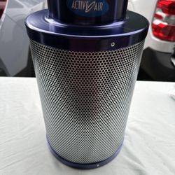 6’x16’ Active Air Carbon Filter With 2 Filter Sleeves (never Used)