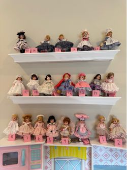 Madame Alexander 8 inch collector dolls