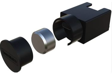 New Trailer Coupler Lock by SnatchLatch - Anti Theft Device Uncuttable Puck Lock 2 5/16” RAM Bulldog