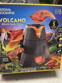 National Geographic Volcano Bean Bag Toss