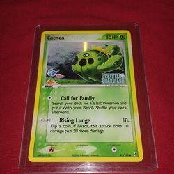 Rare Old 2006 Holo Pokemon - Cecnea Foil / Hologram card #47/100