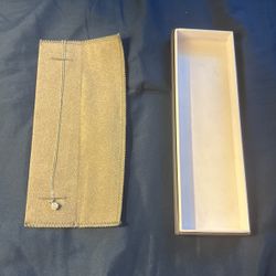 Real moissanite diamond necklace