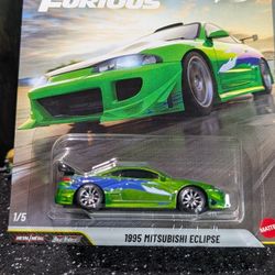 2026 Hot Wheels Premium 25 Years Fast & Furious 1995 Mitsubishi Eclipse Chase