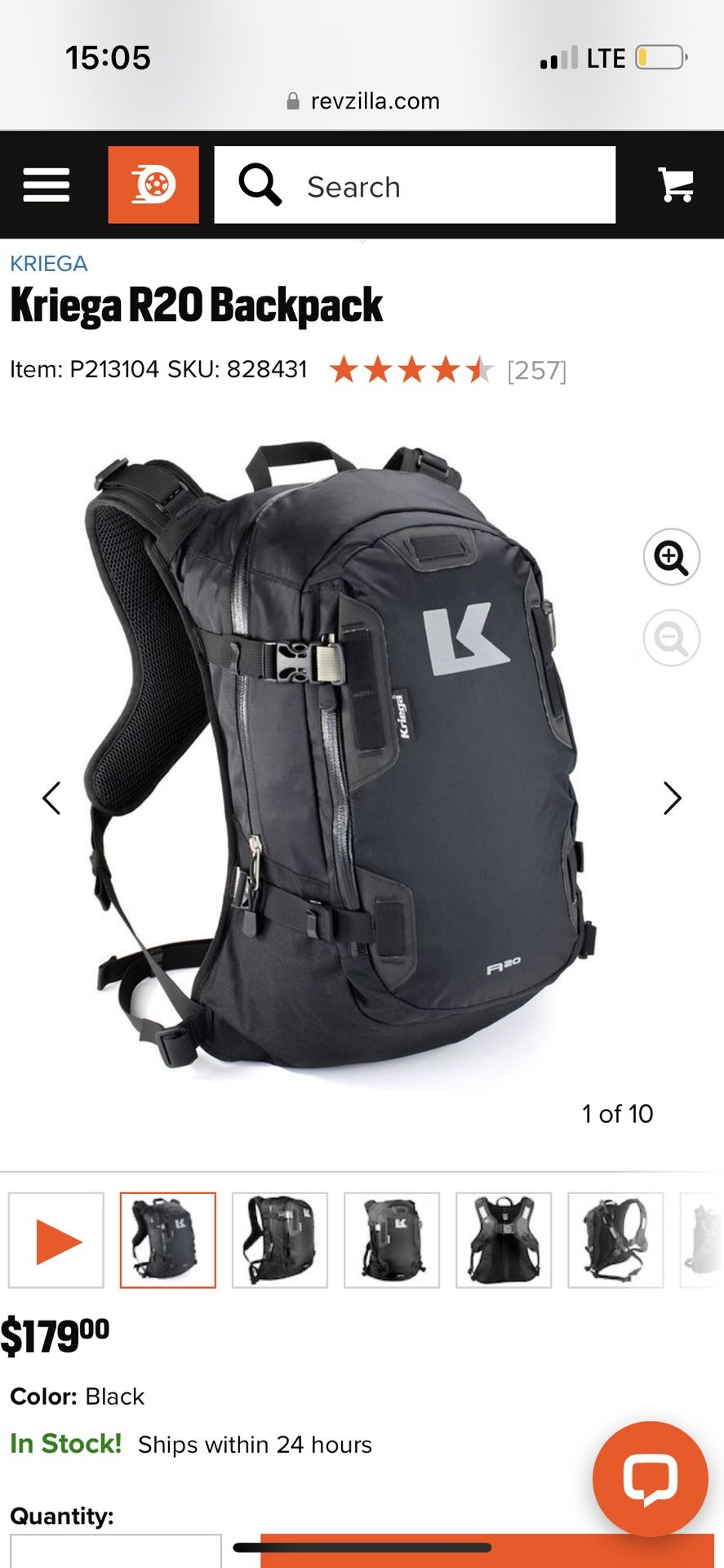 Kriega Motorcycle Backpack