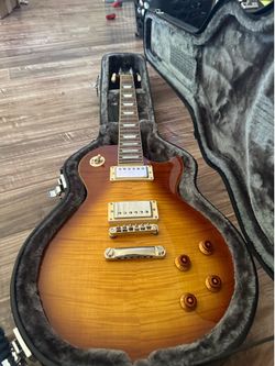 2015 Epiphone Les Paul Standard PlusTop – Upgraded Seymour Duncan Whole Lotta Humbuckers – Hard Case