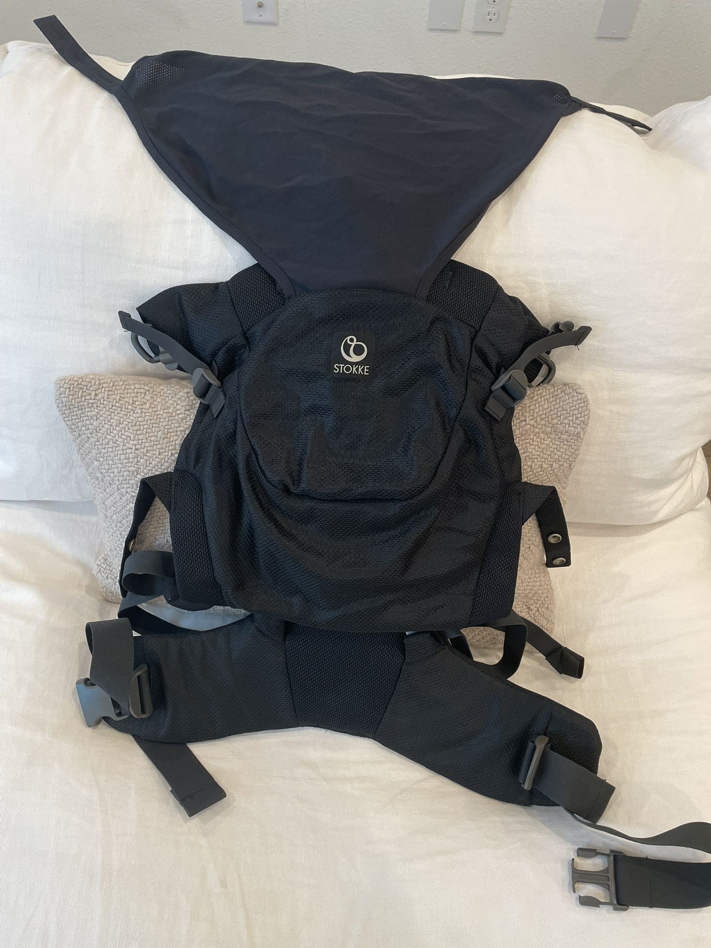 Stokke MyCarrier Front Carrier-Black